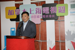 王立俊先生把上海最精彩的電視節目帶給加拿大觀眾