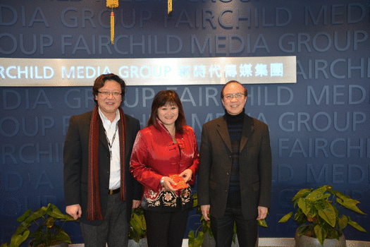 MP Wai Young Visits Fairchild TV for Chinese New Year 