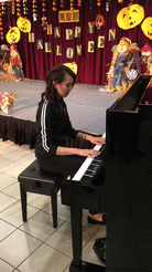 7號佳麗周卓妍彈奏鋼琴
