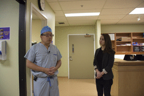 溫哥華華姐參觀卑詩省兒童醫院