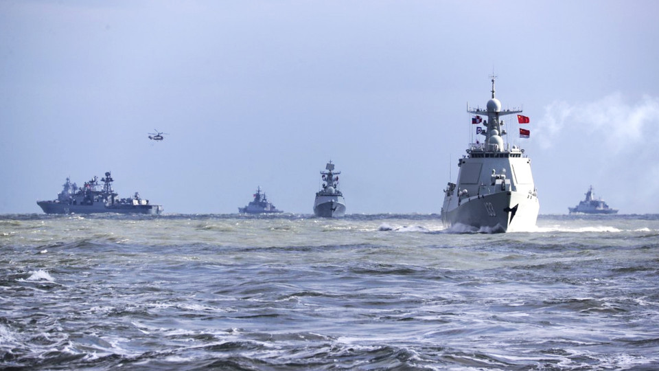 俄羅斯派出軍艦抵達中國湛江 參加兩國海軍演習