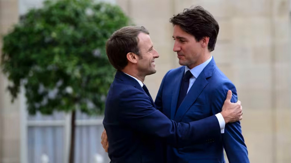 National-Trudeau Meets Macron | Fairchild TV 