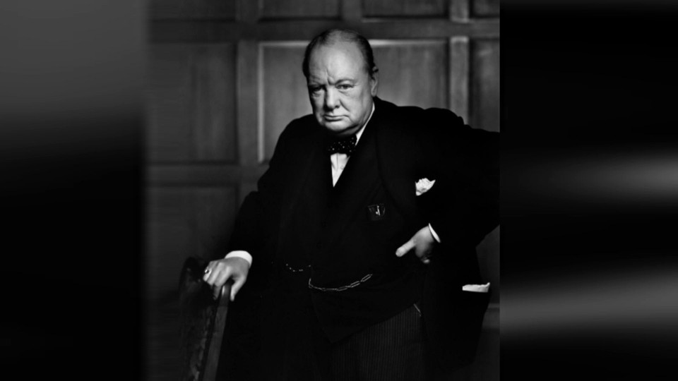 Churchill Portrait Return